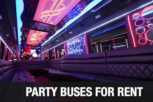 airport transportation party bus lubbock