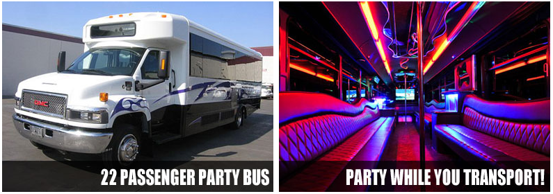 airport transportation party bus rentals lubbock
