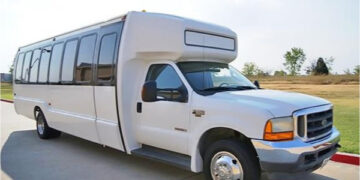 20 Passenger Shuttle Bus Rental Midland