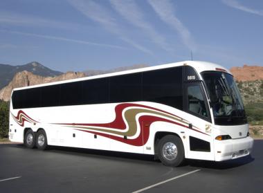 Lubbock 50 Passenger Charter Bus